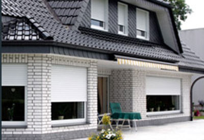 External roller shutters